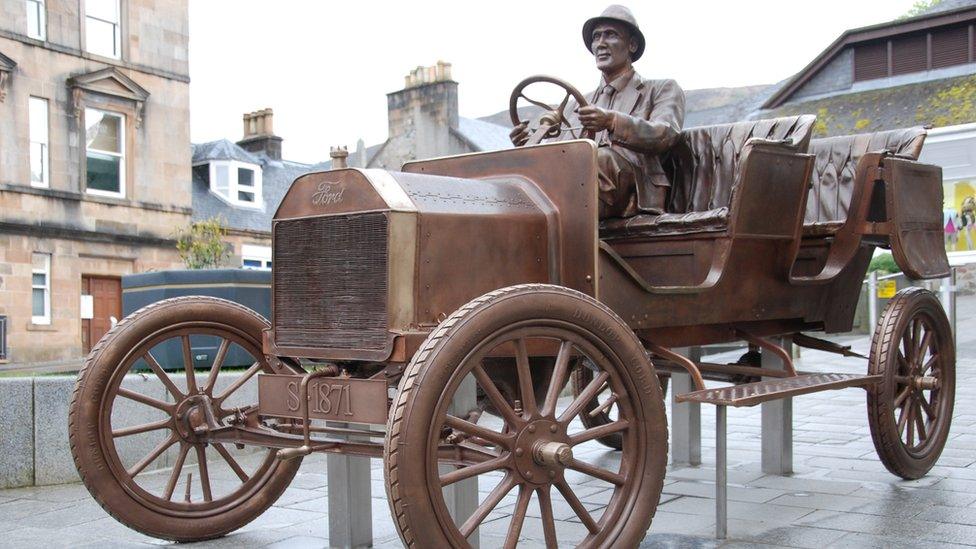 Ford Model T bronze