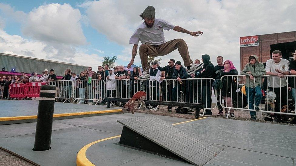 Skateboarder