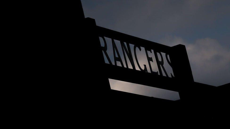 Ibrox Stadium (detail)