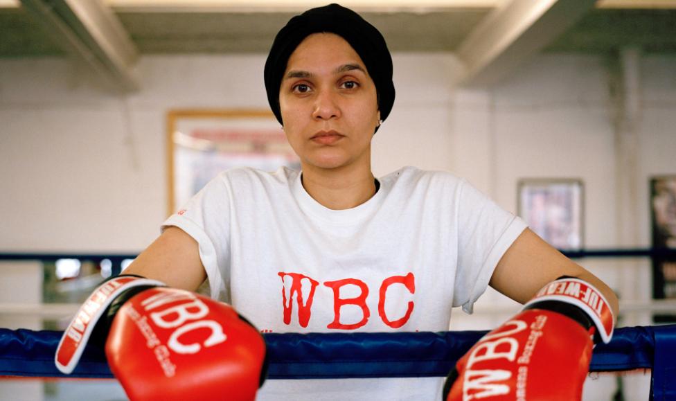 Mav, who runs Women's Boxing Club, Digbeth