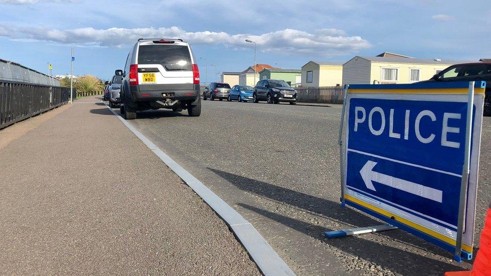 Stonehaven crash site