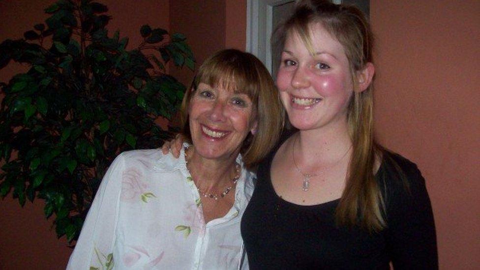 Lisa Day and her mum Doreen