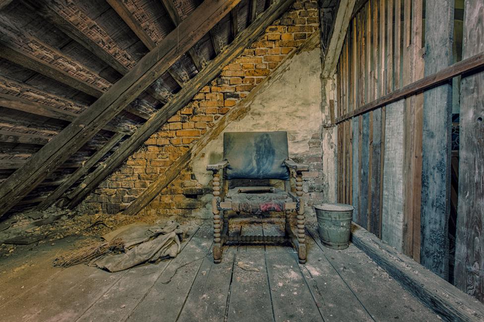 Dusty old chair