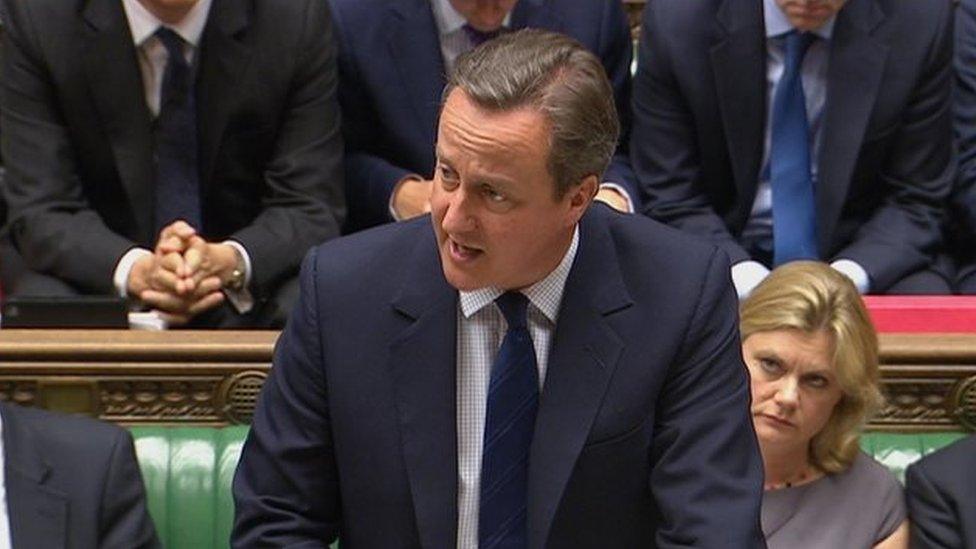 British Prime Minister David Cameron in parliament (29 June 2016)