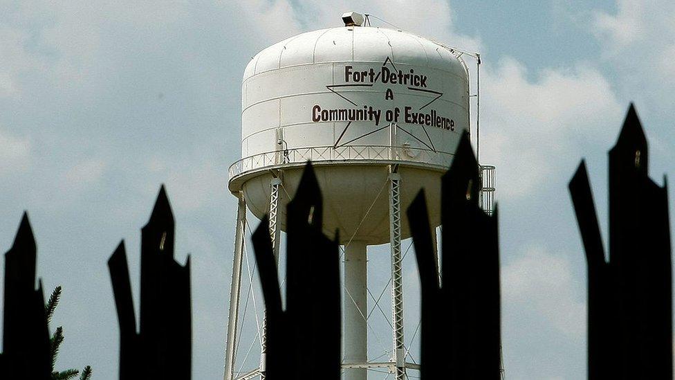 The US Army's Fort Detrick Laboratory