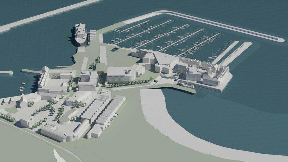 Marina development plans