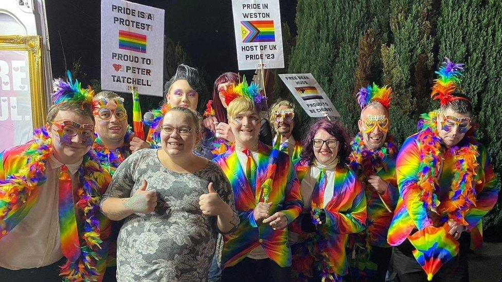 North Somerset LGBT+ Forum members