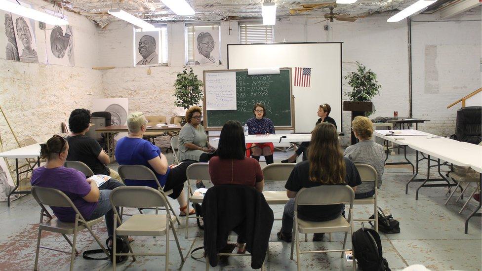 The self-managed abortion forum in St Louis, Missouri