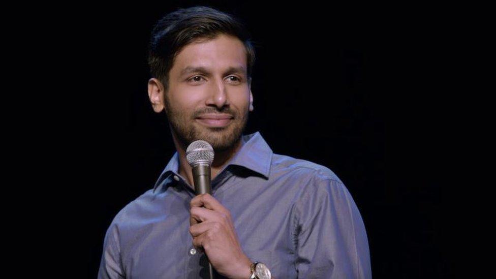 A still from Kanan Gill's Amazon Prime Video special