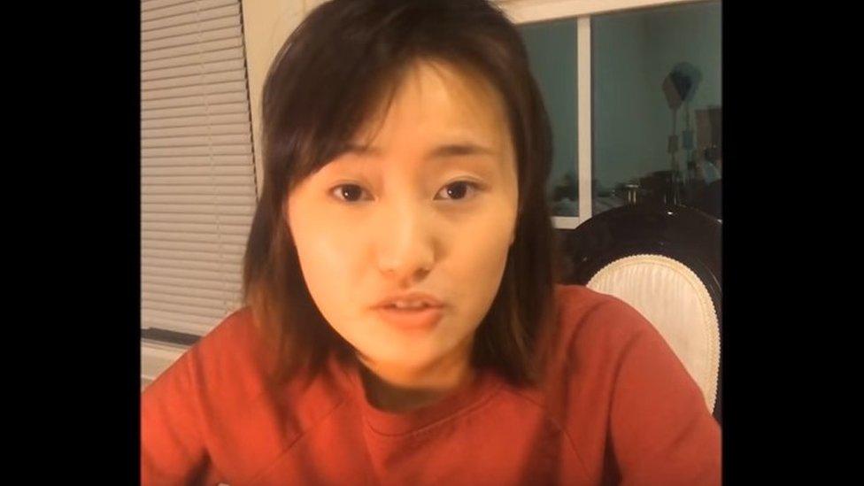 Xinliang Jiang, who is also at the university of Maryland, made a video about Ms Yang's speech