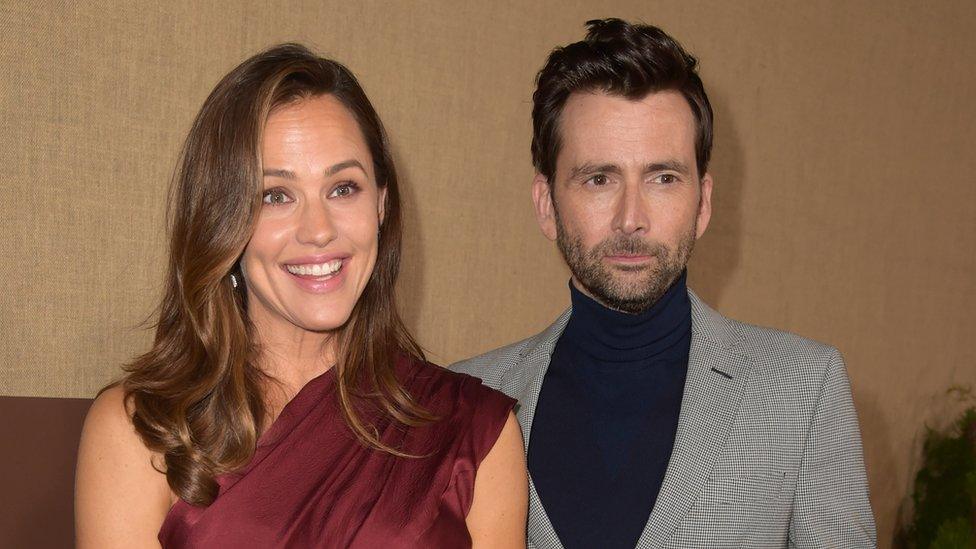 David Tennant and Jennifer Garner