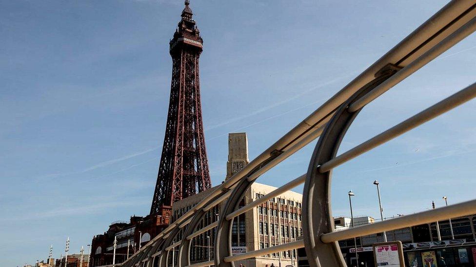 Blackpool seafront