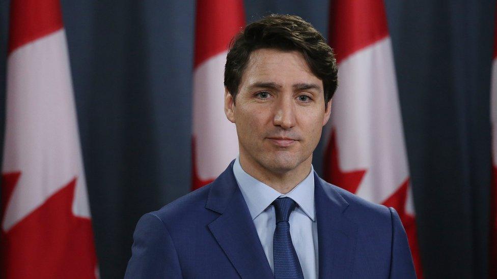 Canadian Prime Minister Justin Trudeau.