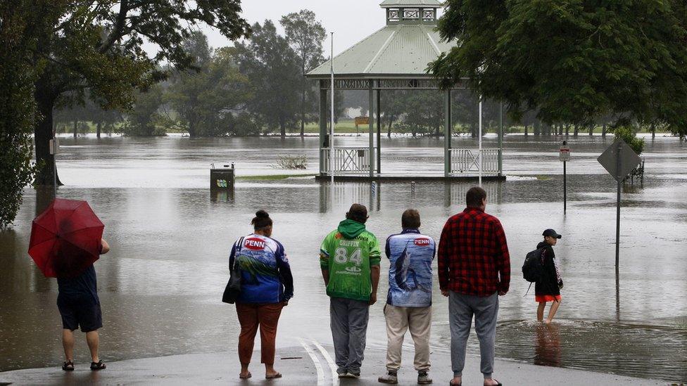 Raymond Terrace streets flooded