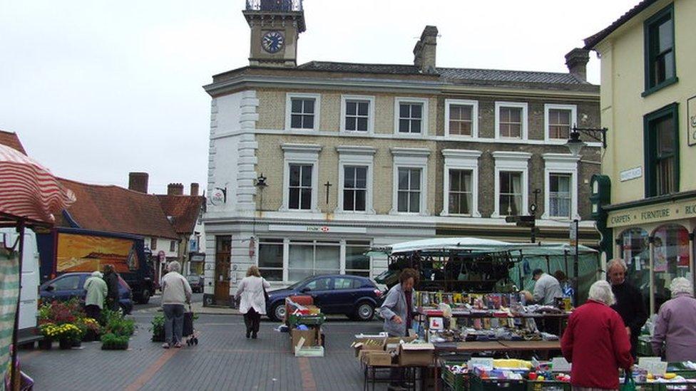 Wednesday Market in Harleston, Norfolk