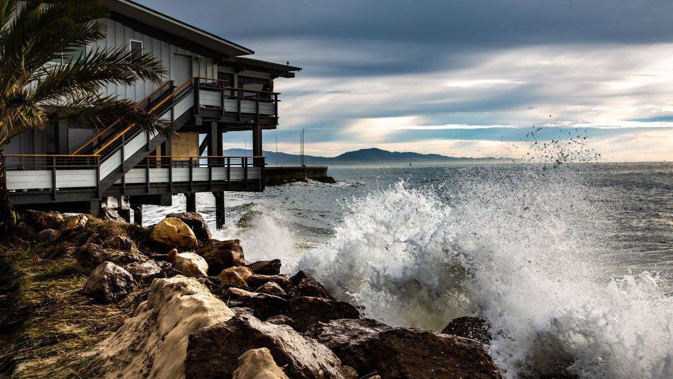 California storm has hit beach communities