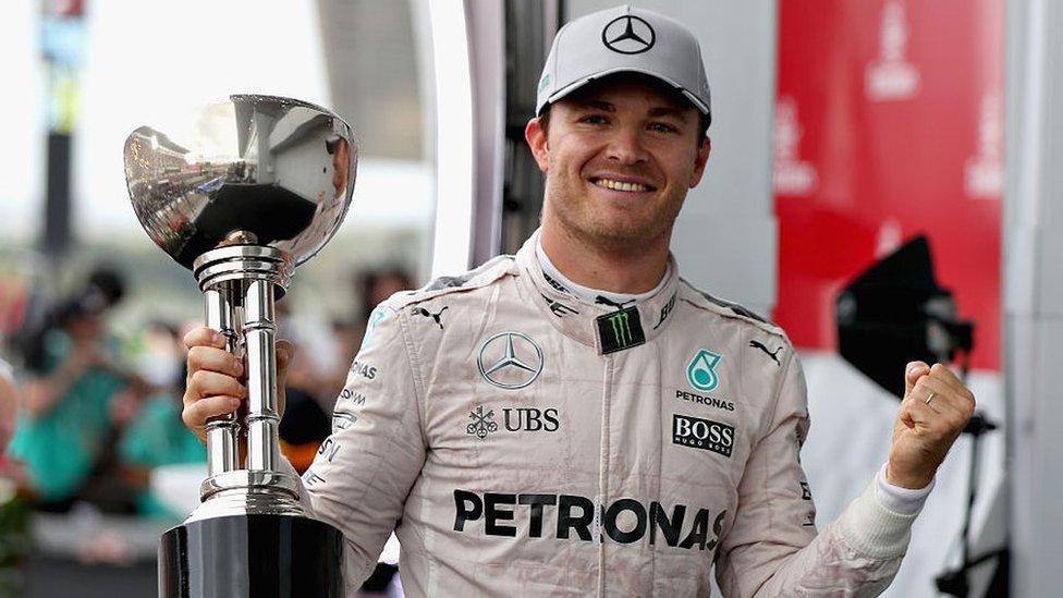 スポーツ選手 Nico Rosberg 2017 Mercedes Used Shoes Nico Rosberg - Mercedes AMG Petronas Formula One Team W07