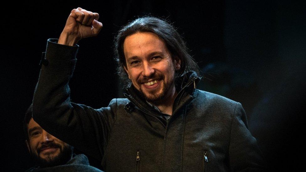 Podemos (We Can) leader Pablo Iglesias