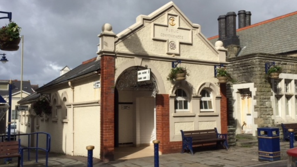 Public toilets in John Street, Porthcawl