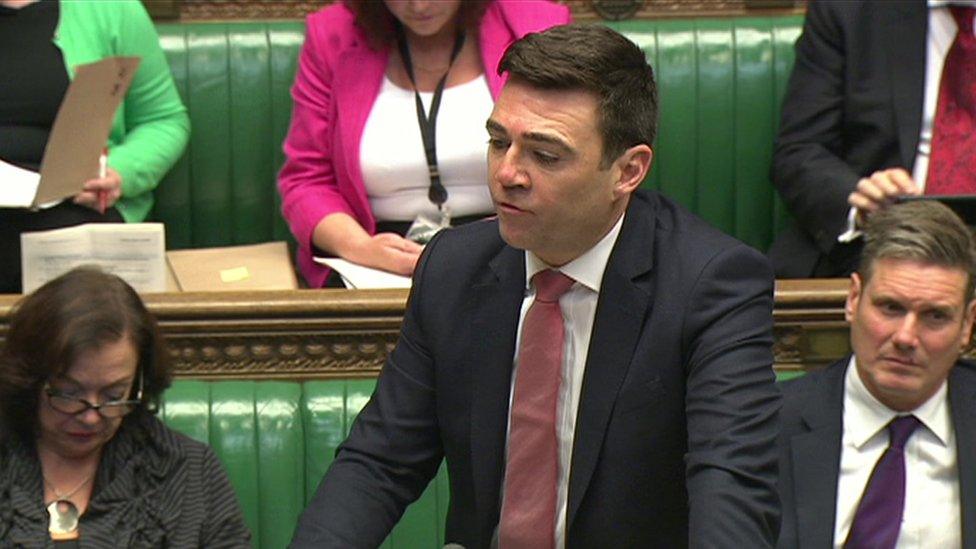 Shadow home secretary Andy Burnham