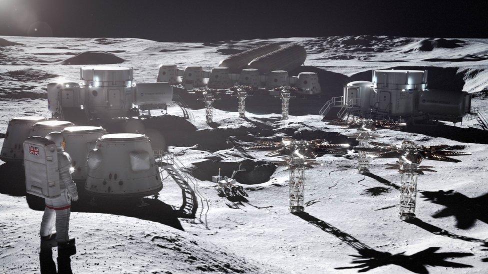 A moon base