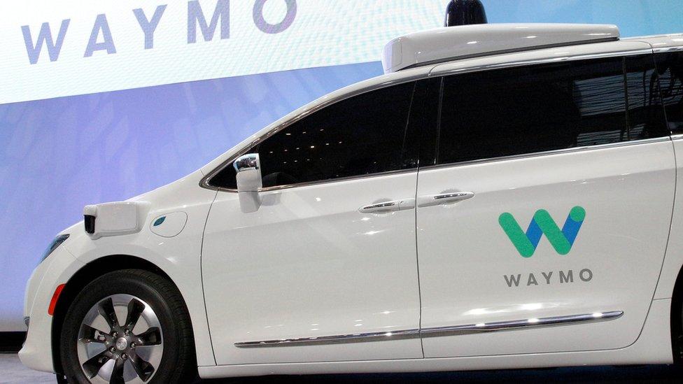 Waymo autonomous car