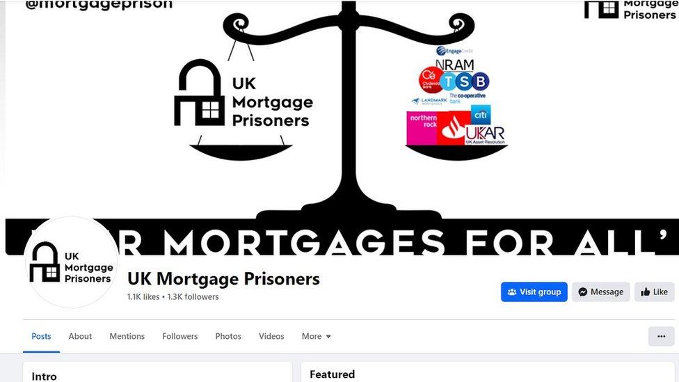 Mortgage Prisoners Facebook Page