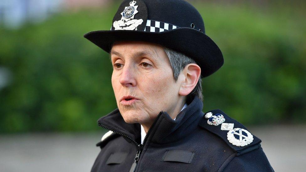 Met Police chief Cressida Dick