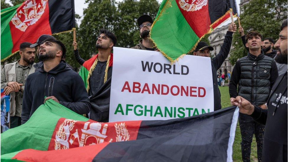 Afghanistan protest