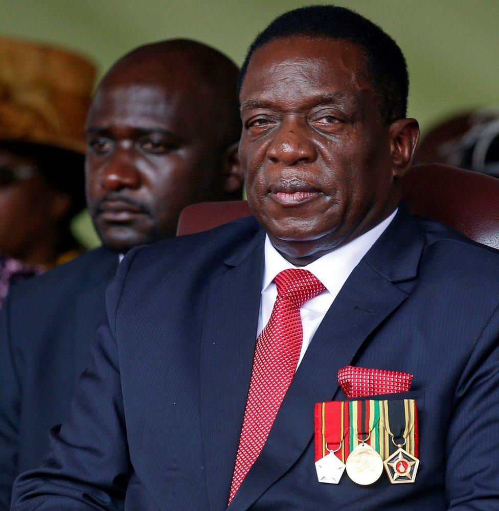 Ceremony for swearing-in of Zimbabwe President Emmerson Mnangagwa