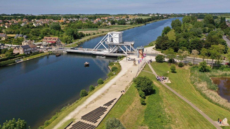 Pegasus Bridge in Normandy