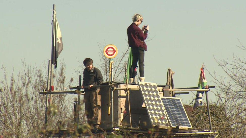 Grow Heathrow protesters