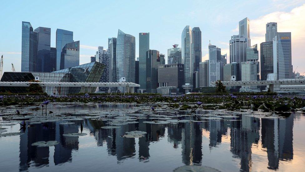 Singapore skyline