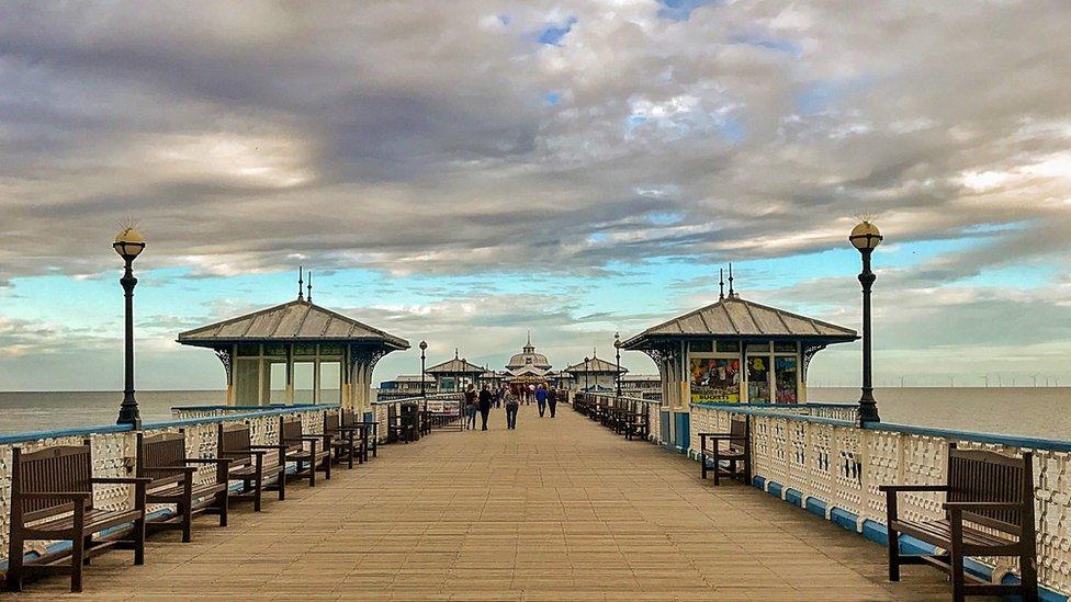 Mel Bloor-Steen captured this moody picture of Llandudno Pier, Conwy