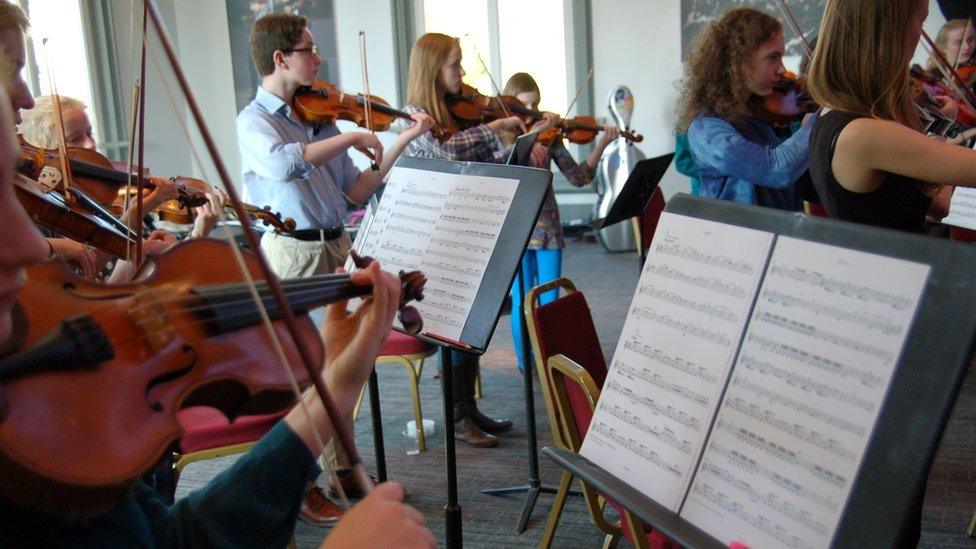 Young string players