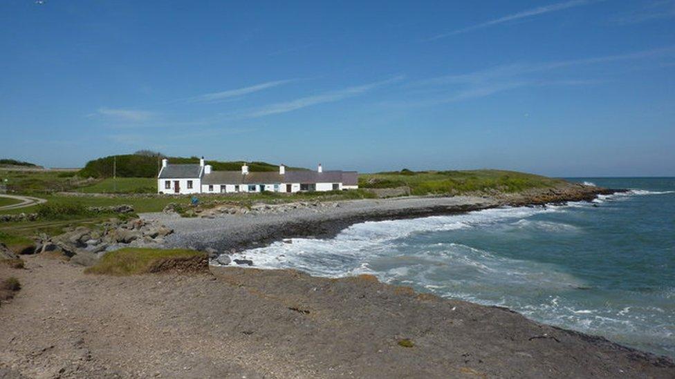 Moelfre, on the Isle of Anglesey