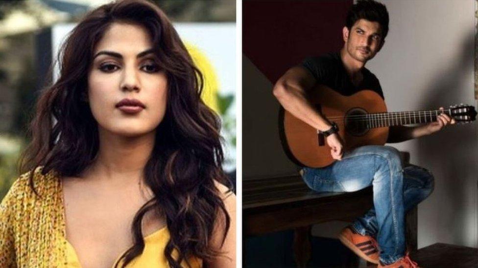 Rhea Chakraborty and Sushant Singh Rajput