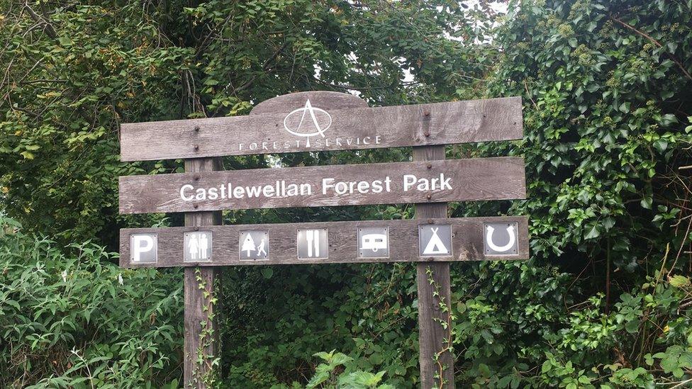 Castlewellan Forest park