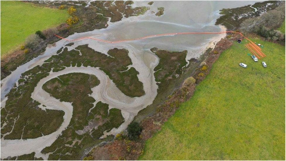 Poole Harbour spillage