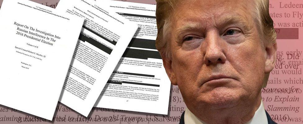 The redacted report gives clues to that legal question and also why the president was not interviewed in person.