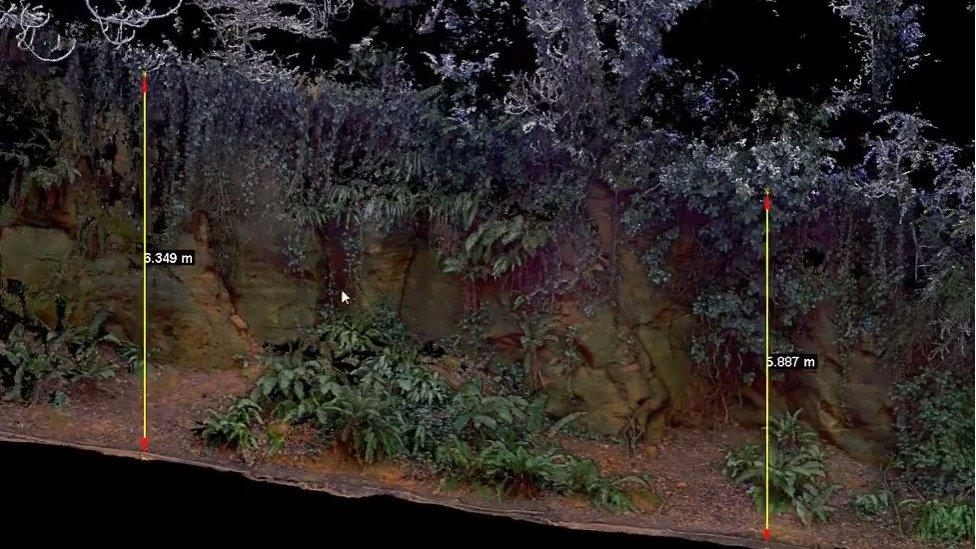 3D survey of a holloway