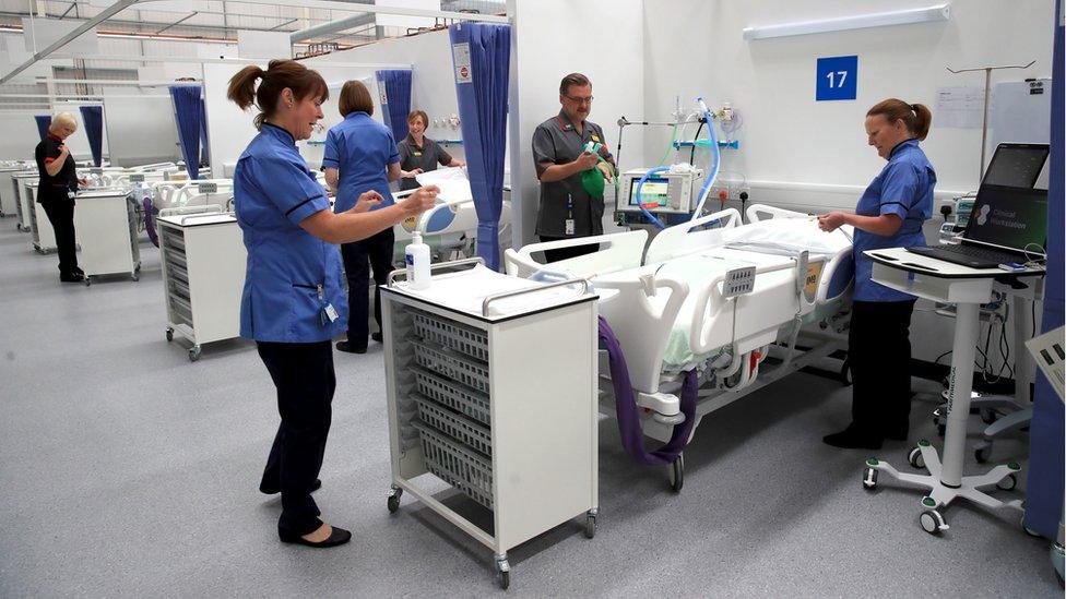 Sunderland's Nightingale Hospital has 460 beds