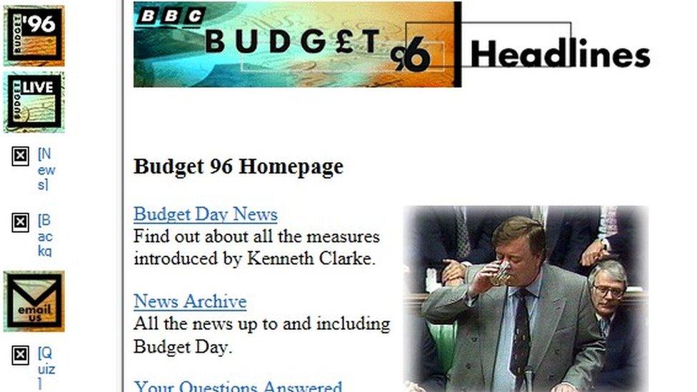 Budget day website