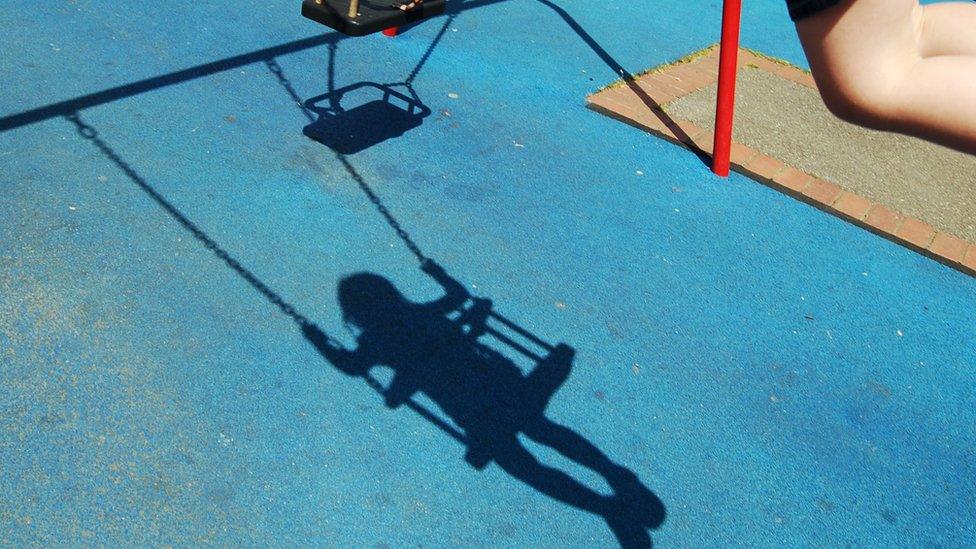 Swing silhouette