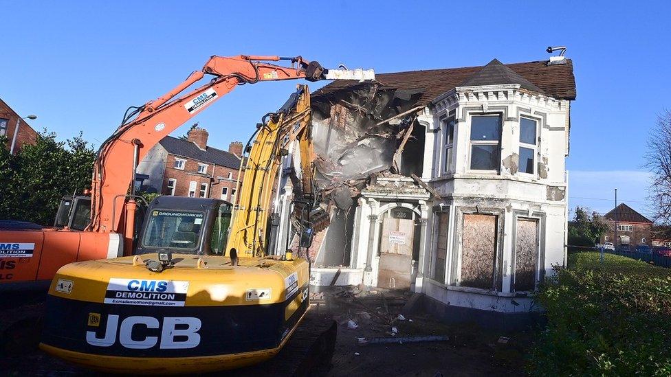 Kincora demolished