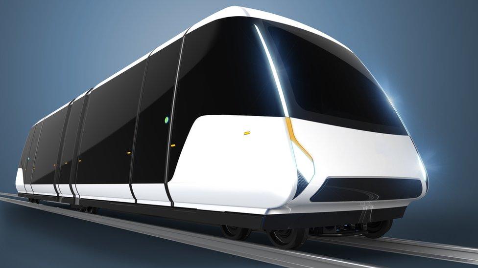 The tram design