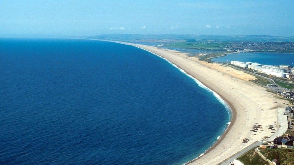 Cheshil beach, Dorset