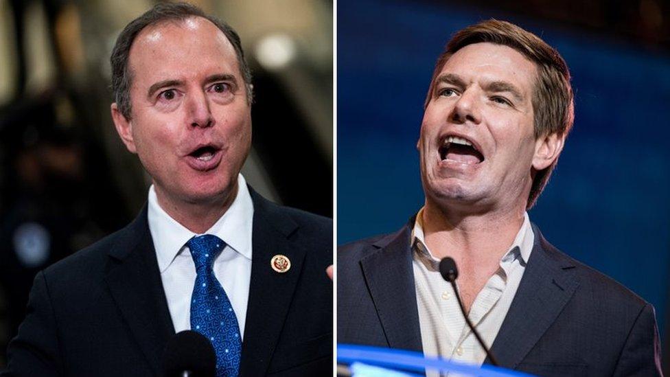 Democrats Adam Schiff and Eric Swalwell