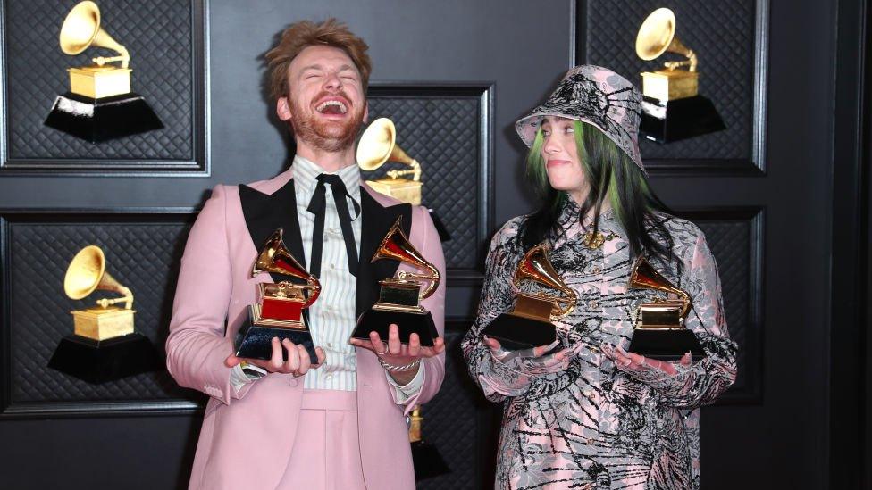 Billie Eilish and her brother FINNEAS