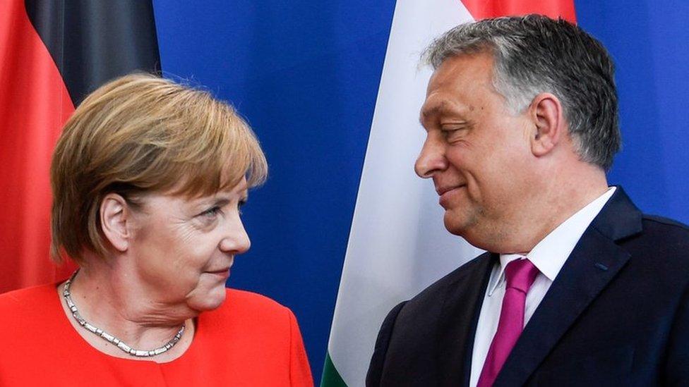 merkel and orban